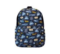 Universal By Loungefly Full-size Nylon Zaino Ritorno Al Futuro 40th Anniversary