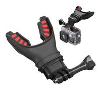 Universal Camera Mount Clip - Flexible Mouthpiece Holder, Professional Silicone Accessory with 360 Degree Rotation and Secure Fit, Enables Creative Angles and Hands-Free Recording, Ideal for Adventure