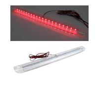 Universal Car LED High Mount Level Terzo 3RD Stop Freno Fanale Posteriore Rosso 12V LED Accessori Di Ricambio Per Motociclette Per Auto Luce Avvertimento Fanale Posteriore Terzo Freno(Bianco)