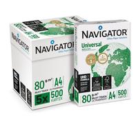 Universal Carta Premium per ufficio Formato A4 80 gr Confezione da 5 risme da
