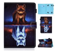 Universal Case for 9-10.5" Tablet,Custodia in pelle universale con slot Compatible with Fire HD 10,Compatible with Huawei MediaPad T3/T5 10