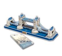 Universal Castle 3D Puzzle Grande Architettura Divertimento Fai Costruzione Modello Craft Kit Educazione Giocattolo Adulti Bambini Casa Decorazione Regalo (Tower Bridge 67 Pieces)
