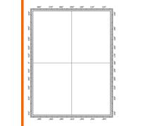 Universal Celestial Navigation Sheet Template Notebook: 120 Pages | 8.5" x 11" | VP-OS Plotting Sheet | 1 Degree Precision | Polar Coordinate marks