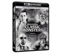 Universal Classic Monsters Collection Volume 1-2 (4K Ultra Hd + 8 Blu-Ray)