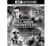 Universal Classic Monsters: Icons of Horror Collection (4K UHD Blu-ray)