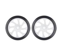 Universal Compressor Wheel Replacement | 6 Inch ABS & Rubber Wheels for Enhanced Mobility | Easy Install Portable Wheels for Job Sites/Workshops/Garages | 2 - Pack Set