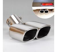 Universal CURVED Exhaust Tailpipe Tail Pipe Rear Muffler End Trim 32mm-58mm