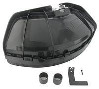 Universal, custodia protettiva per decespugliatore a filo di nylon, universale, con lama tagliafilo, colore: nero