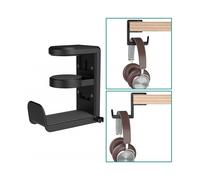 Universal Desktop Headset Hanger Rotate 360 Degrees