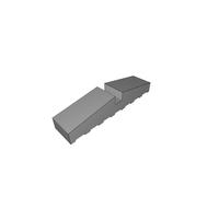 Universal Disc Golf Cart Bag Support Bracket for 0.800" Square Tube Frame