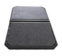 Universal Door Mat - Heavy Duty Rubber Base, Soft Bristle, Non Skid Construction, Portable Lightweight Design | Indoor and Outdoor Floor Mat, Doorway Shoe Scraper, Welcome for Home, Porch