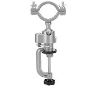 Universal Drill Stand | Aluminum Alloy Bracket for Electric Drills & Grinders | Stable Clamp for Woodworking/Metalworking/DIY Projects | 43mm Maximum Capacity, 64mm Fixed