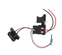 Universal Electric Drill Trigger Switch, Speed Adjustable Drill Switch with LED Light for Power Tools, 7.2-24V DC 16A Cordless Drill Replacement Switch Compatible with Most Handh