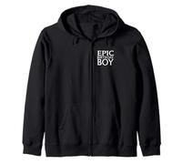 Universal Epic Universe Epic Birthday Boy Front & Back Felpa con Cappuccio