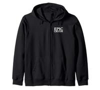Universal Epic Universe Epic Groom Front & Back Felpa con Cappuccio
