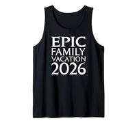 Universal Epic Universe Family Vacation 2026 Front & Back Canotta