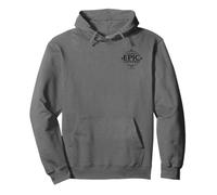 Universal Epic Universe Minimalist Logo Black Pocket Hit Felpa con Cappuccio