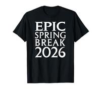 Universal Epic Universe Spring Break 2026 Front & Back Maglietta
