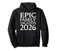 Universal Epic Universe Summer Vacation 2026 Front & Back Felpa con Cappuccio