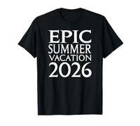 Universal Epic Universe Summer Vacation 2026 Front & Back Maglietta