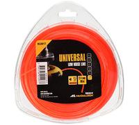 Universal Filo silenzioso per decespugliatore NLO017: filo di ricambio per tagliabordi, lunghezza 90 m, Ø filo 2,4 mm, tecnica brevettata per funzionamento silenzioso (cod. art. 00057-76.163.17)
