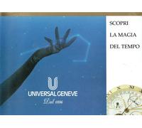 Universal Geneve Collection ANNO 1991 DEPLIANT BROCHURE PUBBLICITA VINTAGE AG11