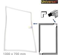 Universal Guarnizione Porta Set 1300 X 700 MM 130x70 CM 4-seitig Frigorifero