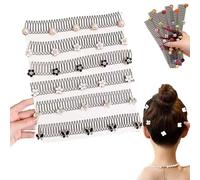 Universal Hair Comb Easy Bangs & Updos, Hair Sorting Comb, Hair Pieces For Updos, Tame Frizz, Tidy Bangs, And Conquer Messy Hair With Ease, Suitable for daily use (6pcs A)