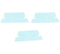 Universal Hanging file Folder Plastic Index Tabs, 1/5 Tab, Two inch, 25/Pack Blue