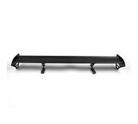 Universal Hatch Aluminum GT Rear Trunk Wing Racing Spoiler With Red Light B #D2`