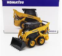 UNIVERSAL HOBBIES 1/25 MEZZI CANTIERE KOMATSU SK820 2 IMPLEMENTS MODELLINO AUTO