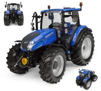 UNIVERSAL HOBBIES 1/32 MODELLINO AGRICOLO STATICO TRATTORE NEW HOLLAND T5.120