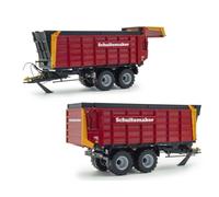 UNIVERSAL HOBBIES 1/32 MODELLINO STATICO CARRO FIENAGIONE SCHULTEMAKER SIWA 720