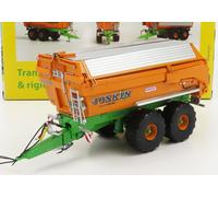 UNIVERSAL HOBBIES 1/50 AGRICOLO SEMIRIMORCHIO JOSKIN MODELLINO AUTO STATICO