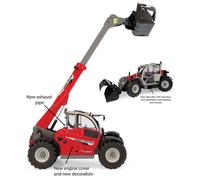 UNIVERSAL HOBBIES 1/50 SOLLEVATORE TELESCOPICO MASSEY FERGUSON TH8043 MODELLINO