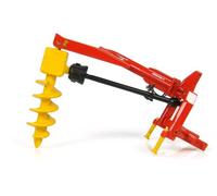 Universal Hobbies 4093 - Modellino da Collezione, Trivella per Trattore, in Metallo, Scala 1:32