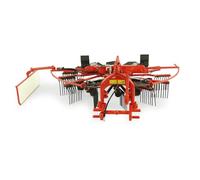 UNIVERSAL HOBBIES UH5208 KUHN GA4731 SINGLE ROTOR RAKE ORANGE - 1:32