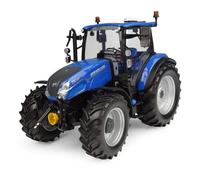 Universal Hobbies New Holland T5.120 7202 - Trattore con cerchi grigio argento
