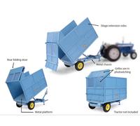 Universal Hobbies RIMORCHIO C/PARATIE AGGIUNTIVE PER INSILATI 1:32