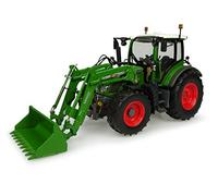 Universal Hobbies - UH4981 - Uh4981 - Trattore Fendt 516 Vario con caricatore anteriore - Nuovo Verde Fendt - Scala 1/32