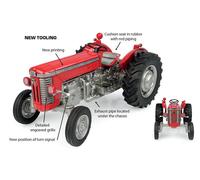 UNIVERSAL HOBBIES UH6395 MASSEY FERGUSON 65 MK II 1:32 Modellino