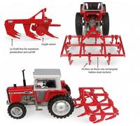 UNIVERSAL HOBBIES UH6452 ESTIRPATORE MASSEY FERGUSON 24 CHISEL PLOUGH 1:32 Model