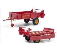 UNIVERSAL HOBBIES UH6496 RIMORCHIO SPANDILETAME SCHUITEMAKER SMS TRAILER WITH SP