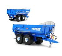 UNIVERSAL HOBBIES UH6818 JOSKIN DUMP TRAILER TRANS-KTP 22/50 BLUE VERSION 1:32 M