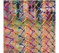 Universal Kids Safety Net,Rope Net Children Outdoor Climbing Net, Balcony Stairs Garden Protection Net Ceiling Hanging Bridge(4x4m(13X13FT))