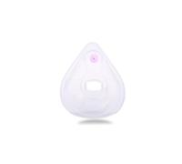 Universal Mask Adult Silicone Face Mask Compatible with Universal-Chamber Has Exhalation Valve - The chamber and mask are designed to increase the lung reservoir.
