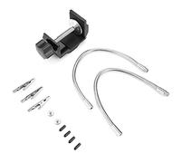 Universal Metal Arm Electric Iron Holder | Flexible Soldering Station Clamp for PCB/DIY Electronics/Soldering | 250mm Arms with 4 Chucks & 3 Clips