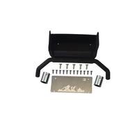 Universal Metal Simulation Oil Tank + Exhaust Pipe for Traxxas 1:18 TRX4M Ford Bronco Crawler 97074-1 / TRX4M Land Rover Defender 97054-1 Upgrades - Black
