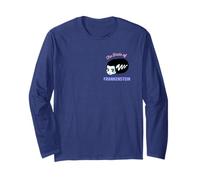 Universal Monsters Anime Bride of Frankenstein Front & Back Maglia a Manica