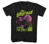 Universal Monsters - Beware The Curse - American Classici - Solido Nero Adulto